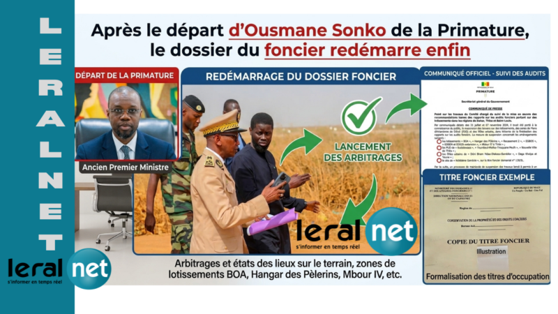 Fonds fonciers bloqués au Sénégal : vers une régularisation accélérée des titres