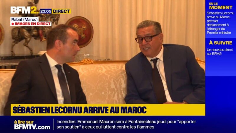 Sébastien Lecornu en visite à Rabat pour une « rencontre de haut niveau »