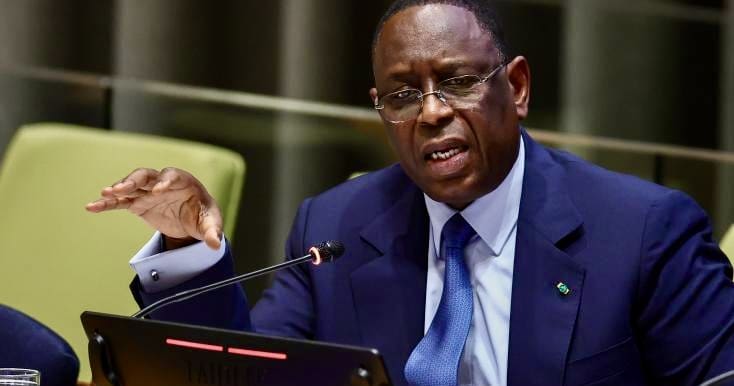 Macky Sall en visite officielle au Sénégal pour sa candidature à l&rsquo;ONU
