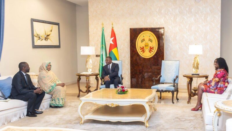 Faure Gnassingbé reçoit un émissaire du président tchadien