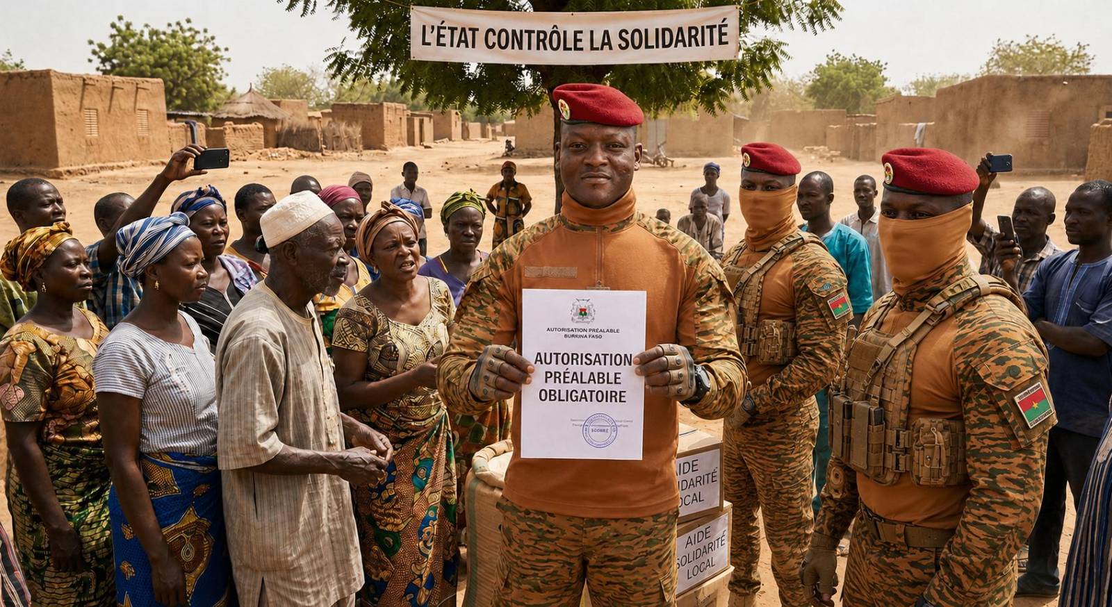 Solidarité au Burkina Faso : quand l&rsquo;État s&rsquo;arroge le droit de valider l&rsquo;humanité