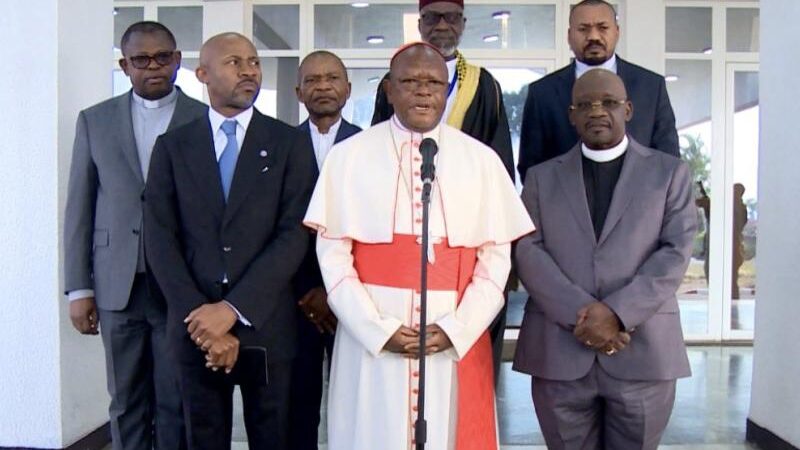 Dialogue national en rdc : tshisekedi mise sur les leaders religieux pour apaiser les tensions