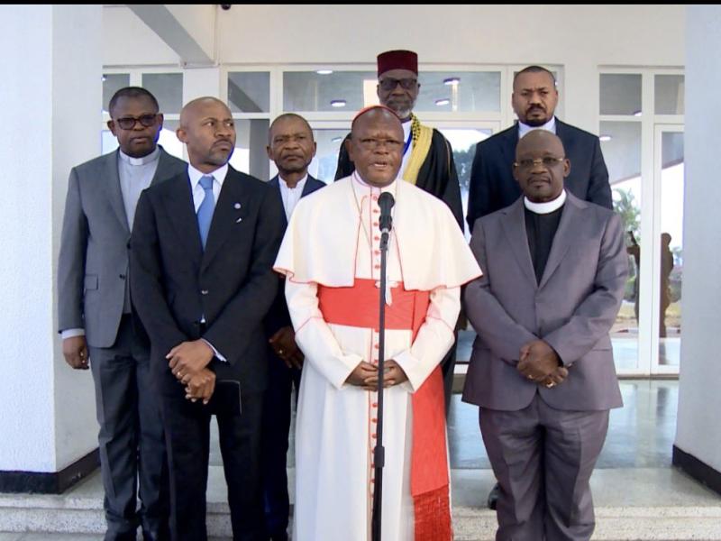Dialogue national en rdc : tshisekedi mise sur les leaders religieux pour apaiser les tensions