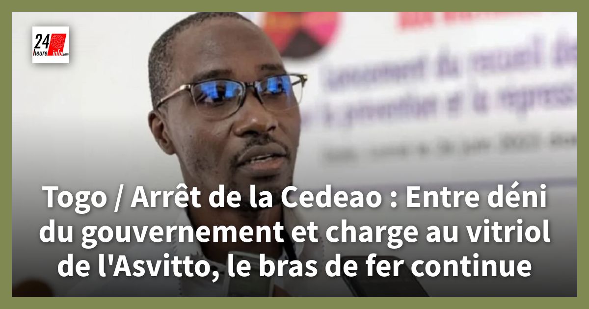 Togo : l’arrêt de la CEDEAO divise entre gouvernement et société civile