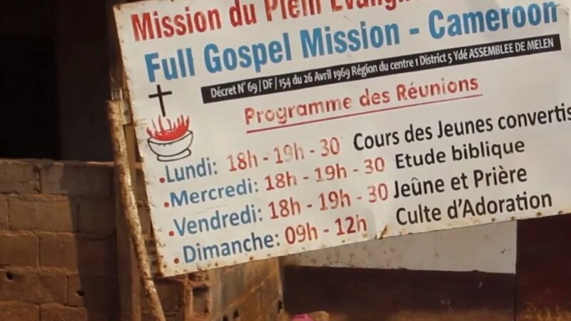 Cameroun : bientôt la fin des églises non déclarées dans le pays