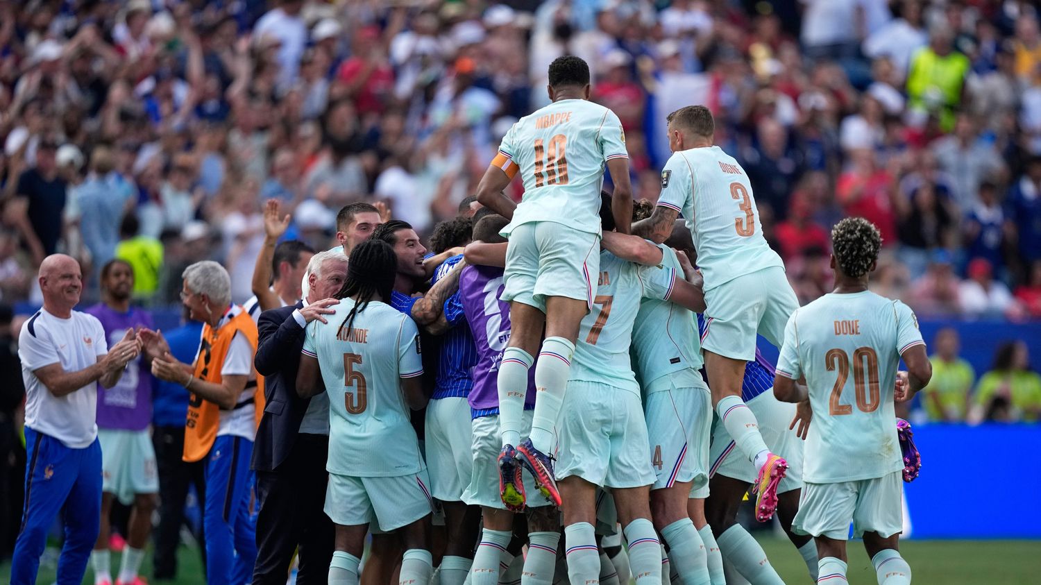 Les bleus en demi-finale de la coupe du monde 2026 après leur victoire sur le Maroc