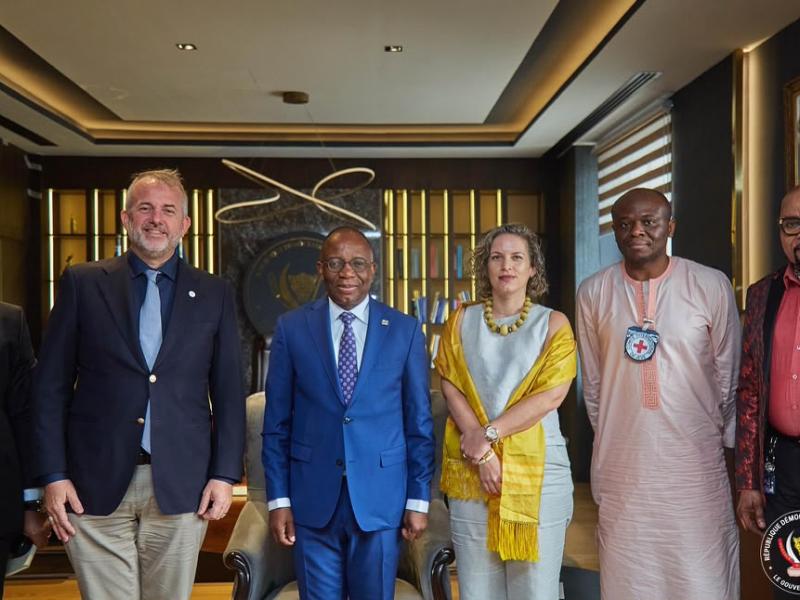 Renforcement du partenariat entre rdc et cicr pour les détenus et l&rsquo;humanitaire