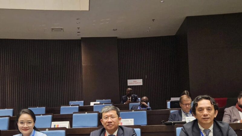 Délégation vietnamienne à l&rsquo;assemblée parlementaire francophone de Yaoundé