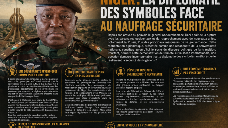 Le Niger face à la diplomatie symbolique et à l&rsquo;insécurité grandissante