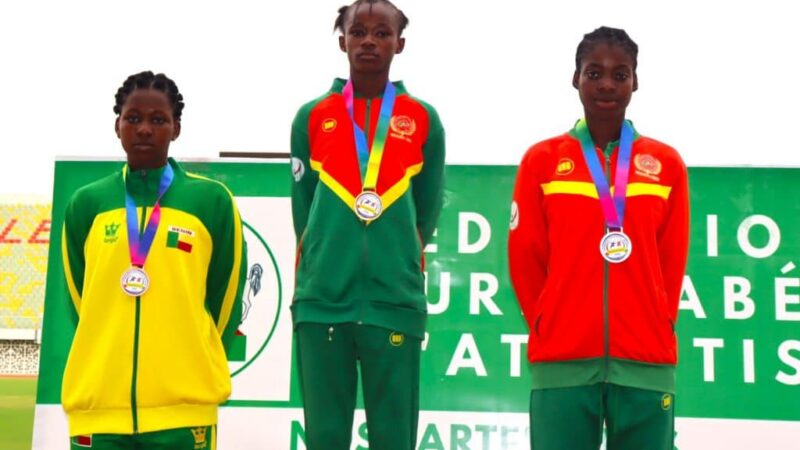 Les jeunes athlètes du Burkina Faso brillent aux championnats U18 et U20