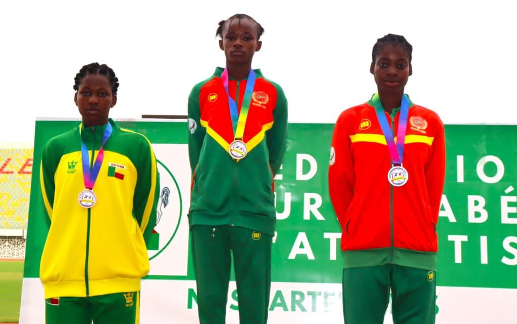 Les jeunes athlètes du Burkina Faso brillent aux championnats U18 et U20