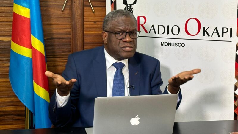 Denis Mukwege dresse un bilan sévère de la gouvernance de Tshisekedi en RDC