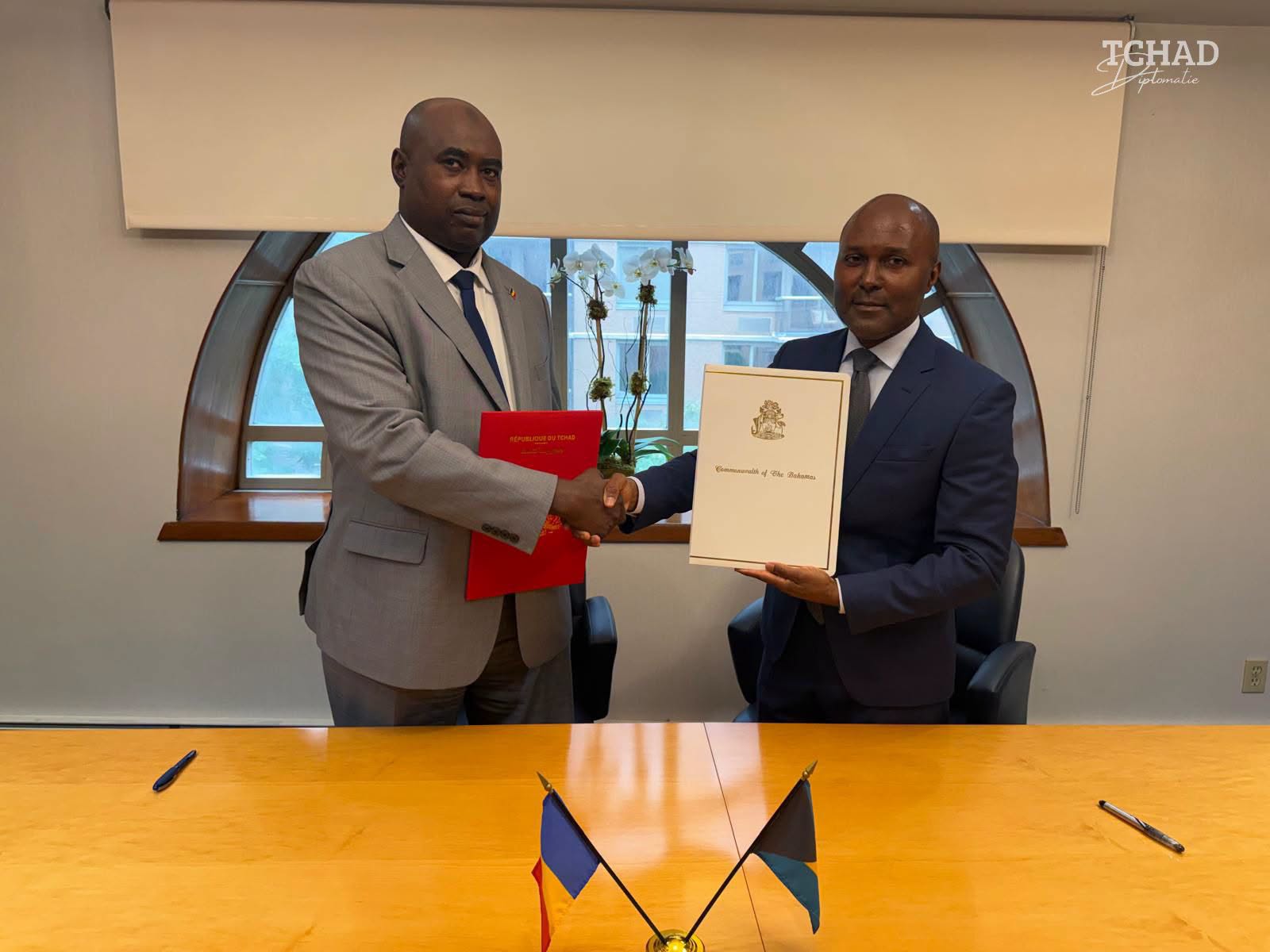 Diplomatie : le Tchad renforce ses liens avec les Bahamas
