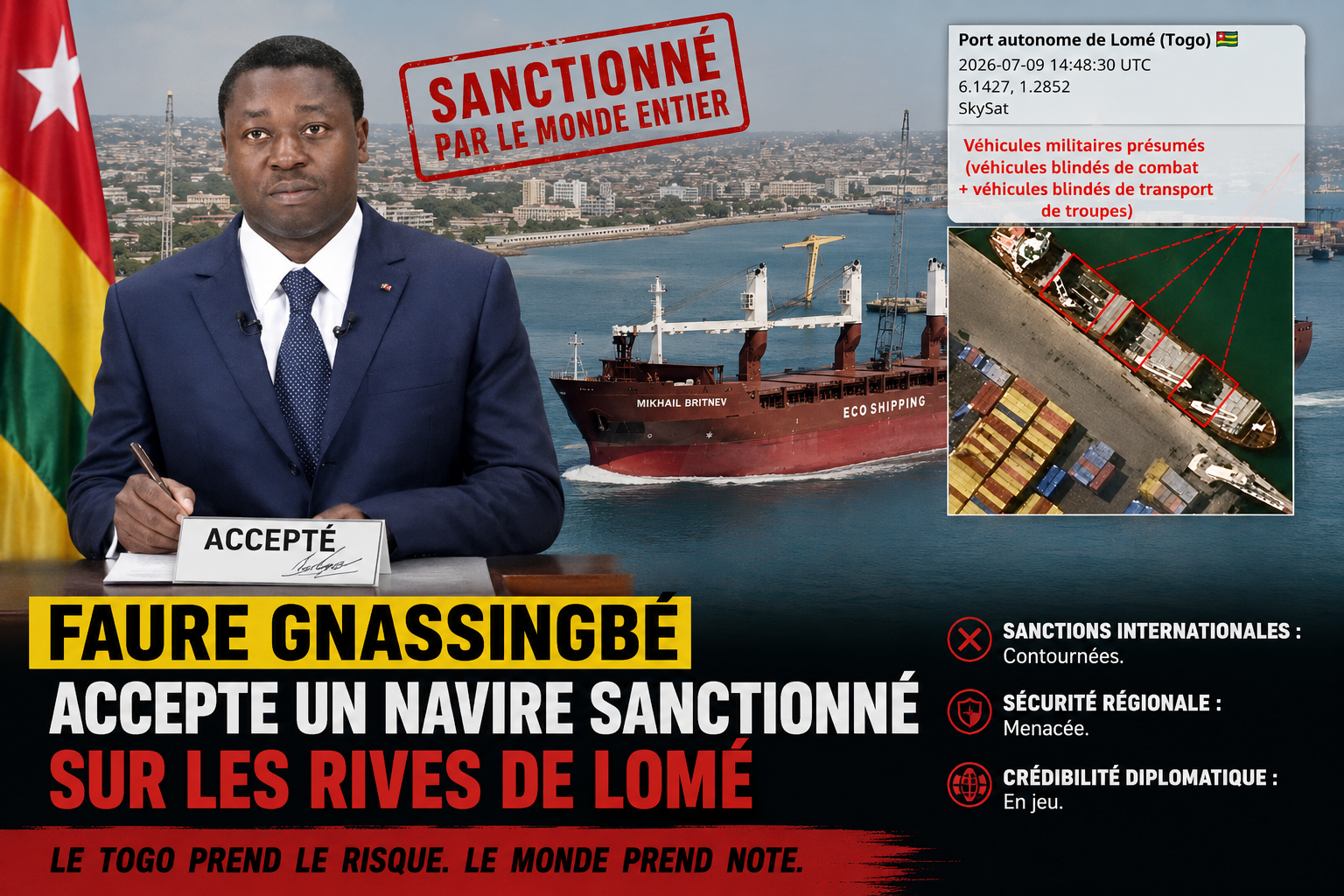 Les implications stratégiques du rapprochement togolais avec la Russie