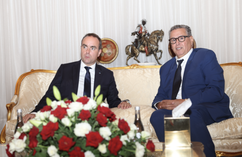 Rahbat : akhannouch et lecornu pilotent une réunion Maroc-France historique