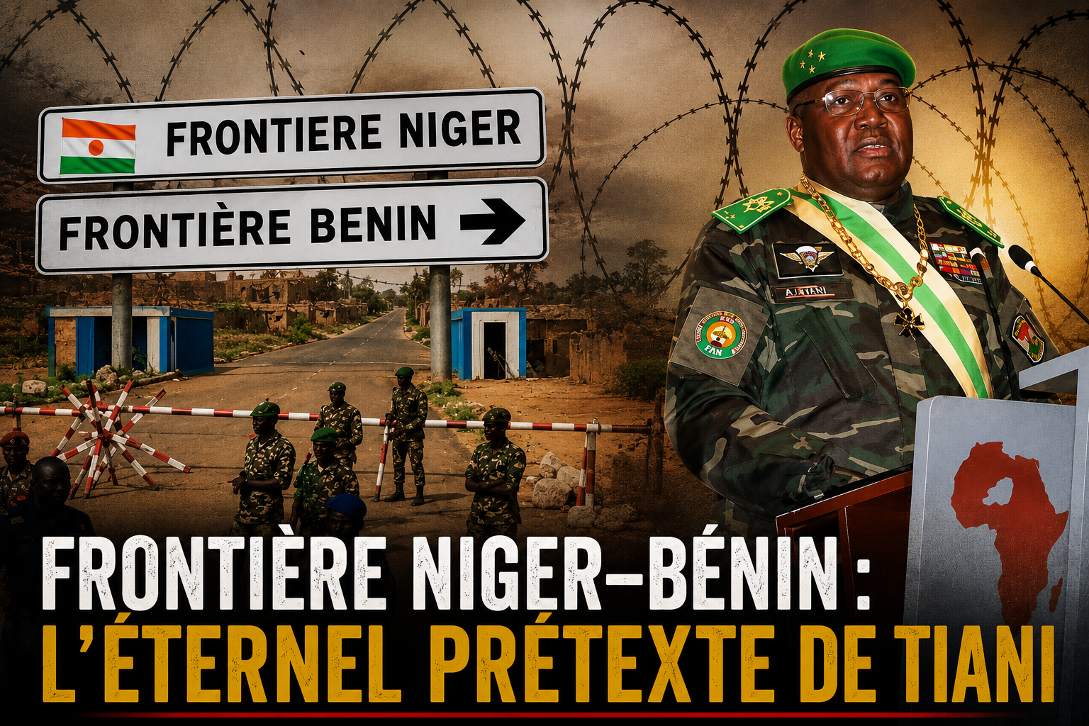 Frontière Niger–Bénin : l’instrument politique d’un pouvoir en quête de légitimité