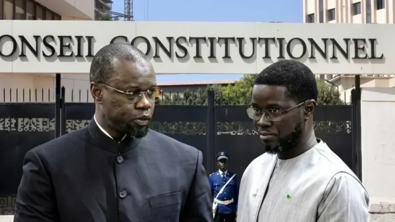 Le Conseil constitutionnel invalide la réforme constitutionnelle portée par Ousmane Sonko