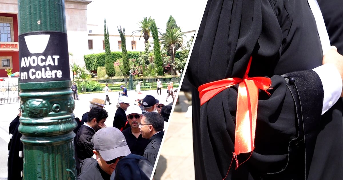 Avocats en grève : l&rsquo;Abam maintient sa mobilisation face au Parlement à Rabat