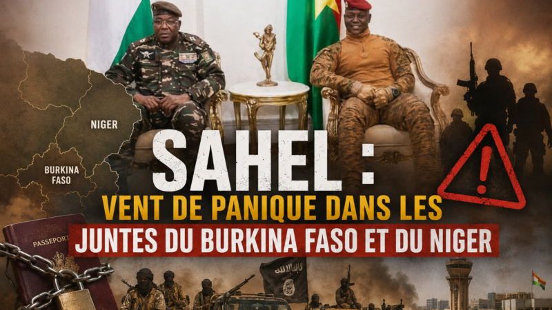 Crise politique et militaire : les juntes du Burkina et du Niger sous haute tension