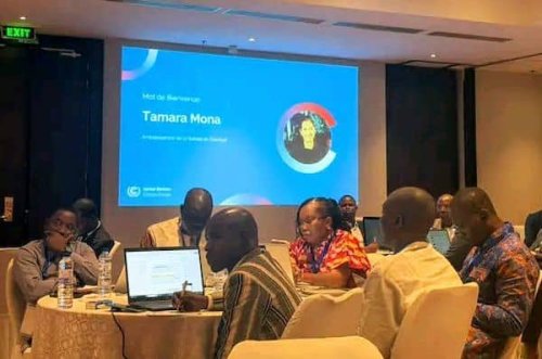 Délégation gabonaise lors de l'atelier régional à Dakar