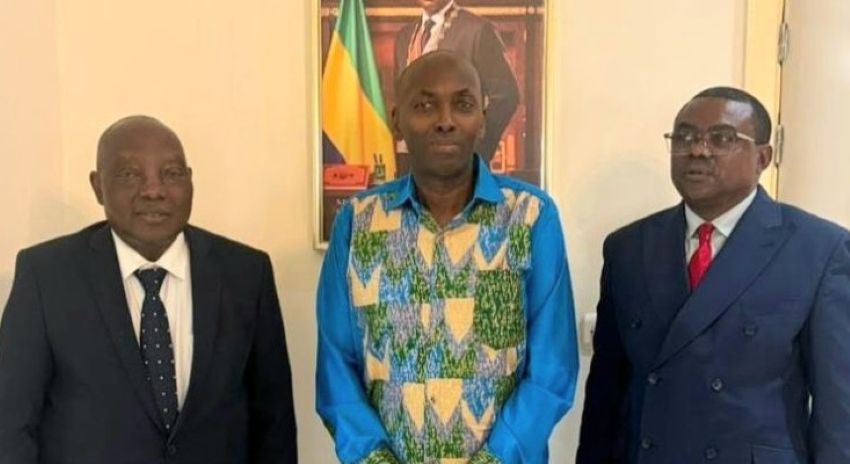 Réunion au Gabon autour d'une délégation du GABAC