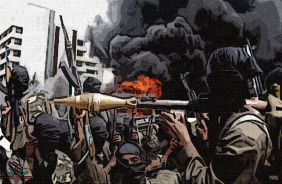 Djihadistes de Boko Haram en formation