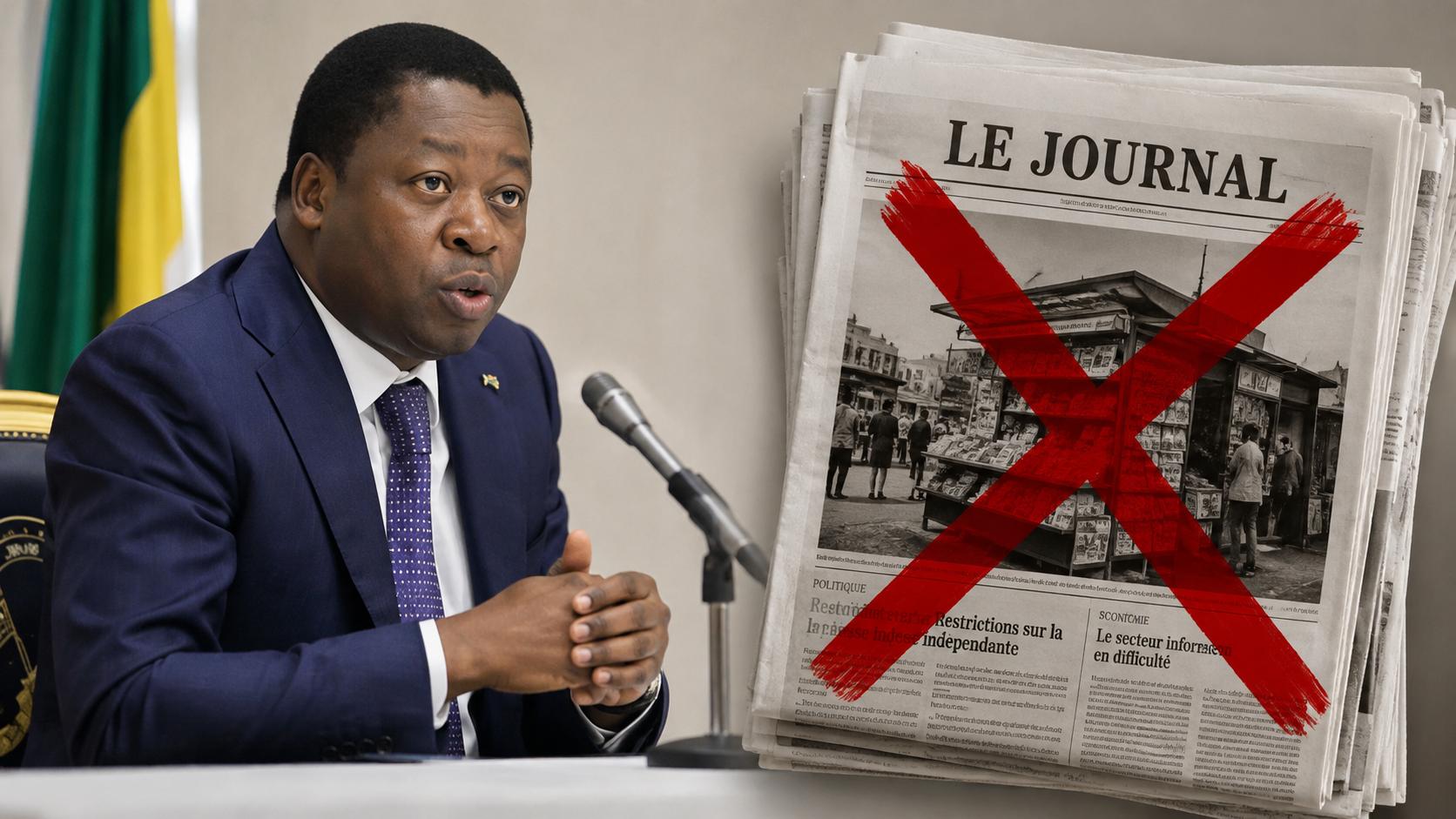 Liberté de la presse au Togo : la distribution de journaux sous pression