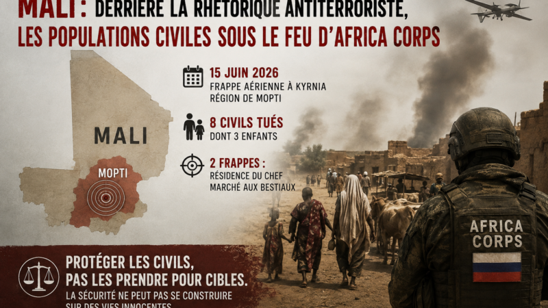 Violences au Mali : les civils ciblés par les frappes d&rsquo;Africa Corps