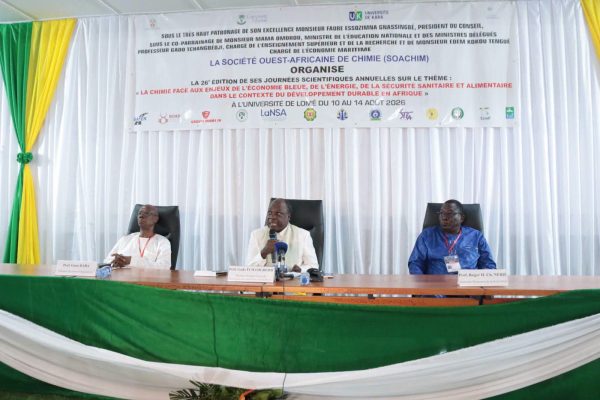 Clôture de la 26e édition des journées scientifiques de la soachim à Lomé