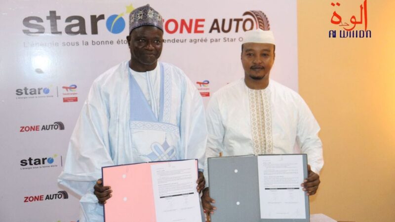 Partenariat Star Oil Tchad et Zone Auto pour des lubrifiants de qualité