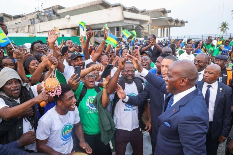 Le président gabonais Oligui Nguema en visite officielle pour l&rsquo;indépendance de la Côte d&rsquo;Ivoire