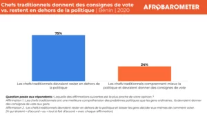 Les chefs traditionnels au Bénin : un rôle central mais une place à définir dans la politique