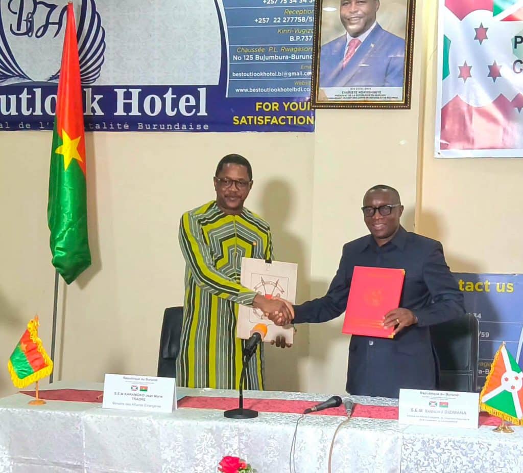 Accords historiques entre le Burkina Faso et le Burundi pour un partenariat renforcé