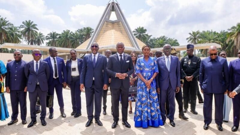 Le président gabonais à Yamoussoukro : un hommage qui marque l&rsquo;histoire ivoiro-gabonaise