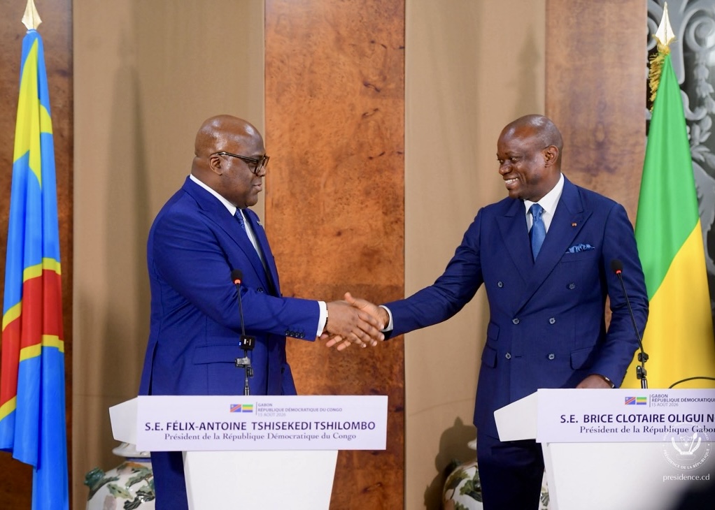 Gabon : coopération renforcée avec la RDC après trois accords majeurs