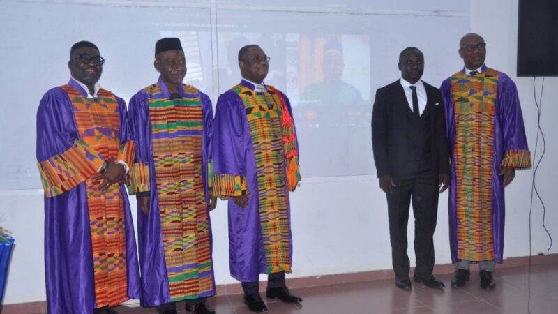 Soutenance de thèse sur la liberté contractuelle dans les sociétés coopératives ohada à Lomé