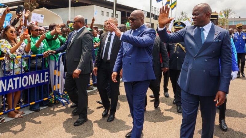 Tshisekedi en visite officielle au Gabon : une alliance stratégique en marche