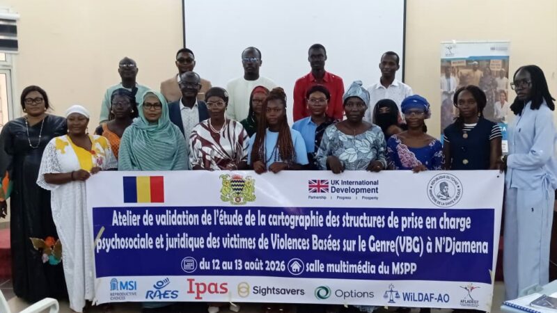 Violences basées sur le genre : une cartographie des services à N&rsquo;Djamena bientôt validée