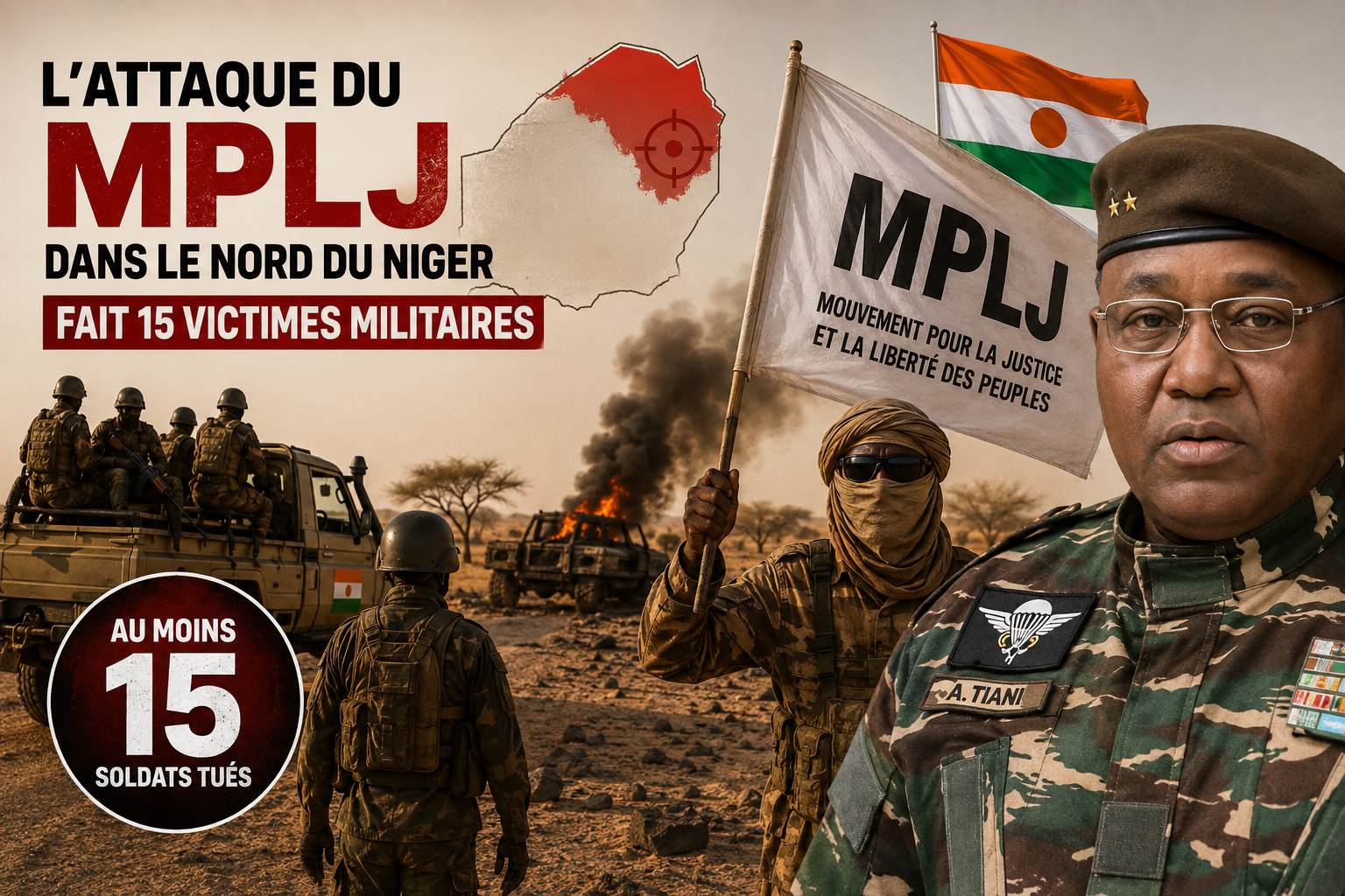Nouvelle attaque djihadiste au Niger : le régime de Niamey face à ses limites sécuritaires