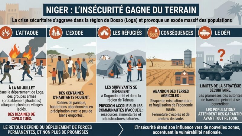 Crise sécuritaire au Niger : l&rsquo;insécurité s&rsquo;étend dans le département de Loga