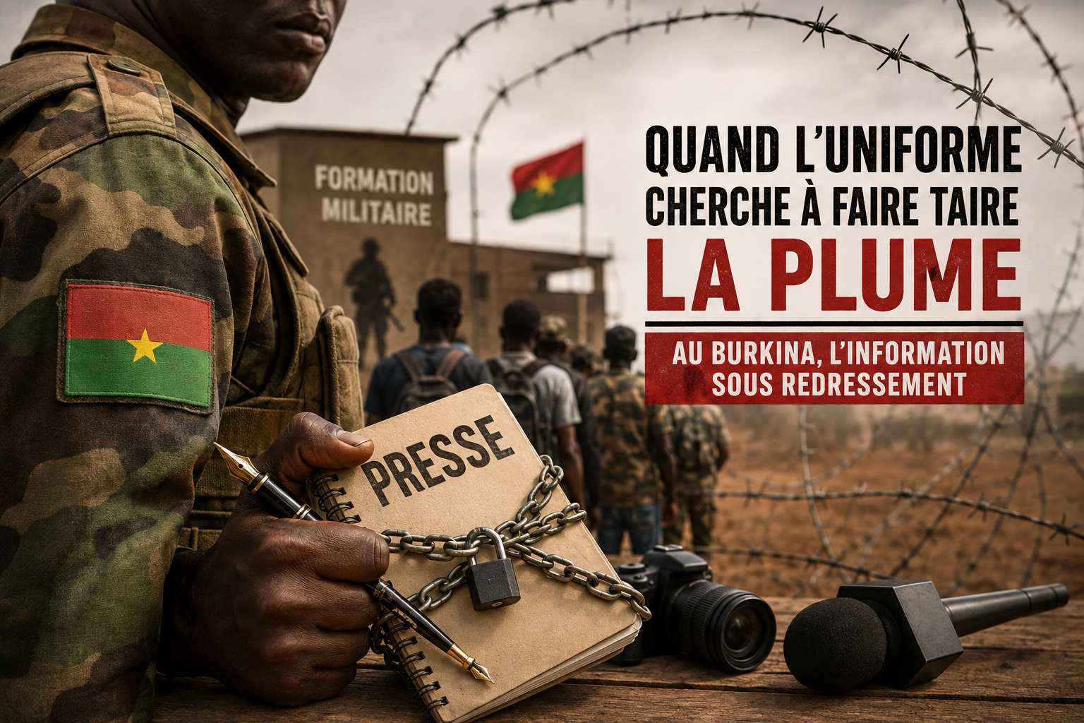 Journalisme au Burkina : quand l&rsquo;armée dicte ses règles aux médias