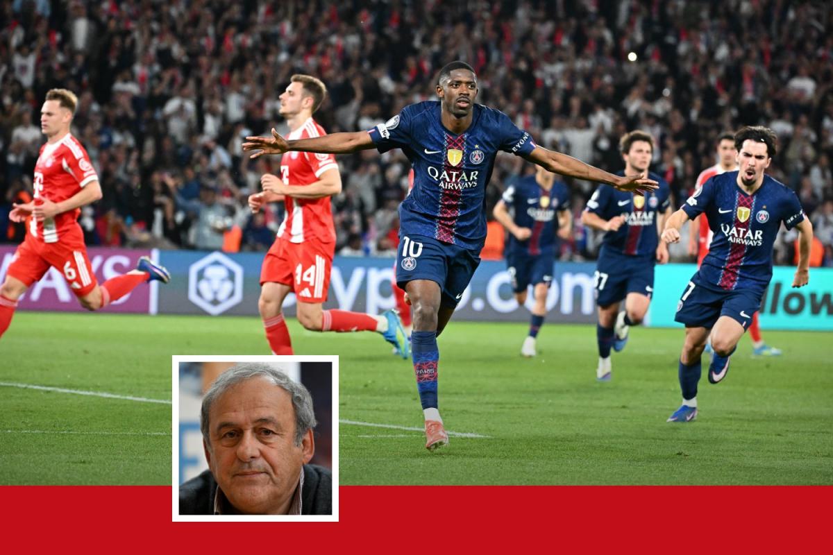 Michel platini critique un match historique du psg en ligue des champions