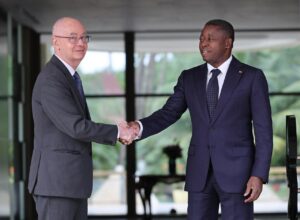 Faure Gnassingbé et Luiz Ivaldo Villafañe Gomes Santos lors de l’audience
