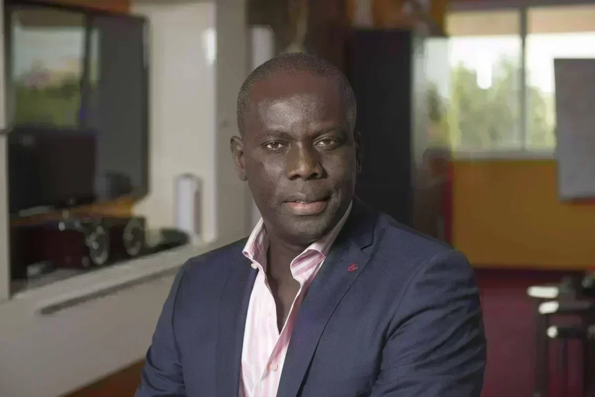 Malick Gackou appelle à l'unité de Pastef face à Kiiraay Sénégal. Dakar. 10/2016. Malick Gackou, président du Grand Parti chez lui.
