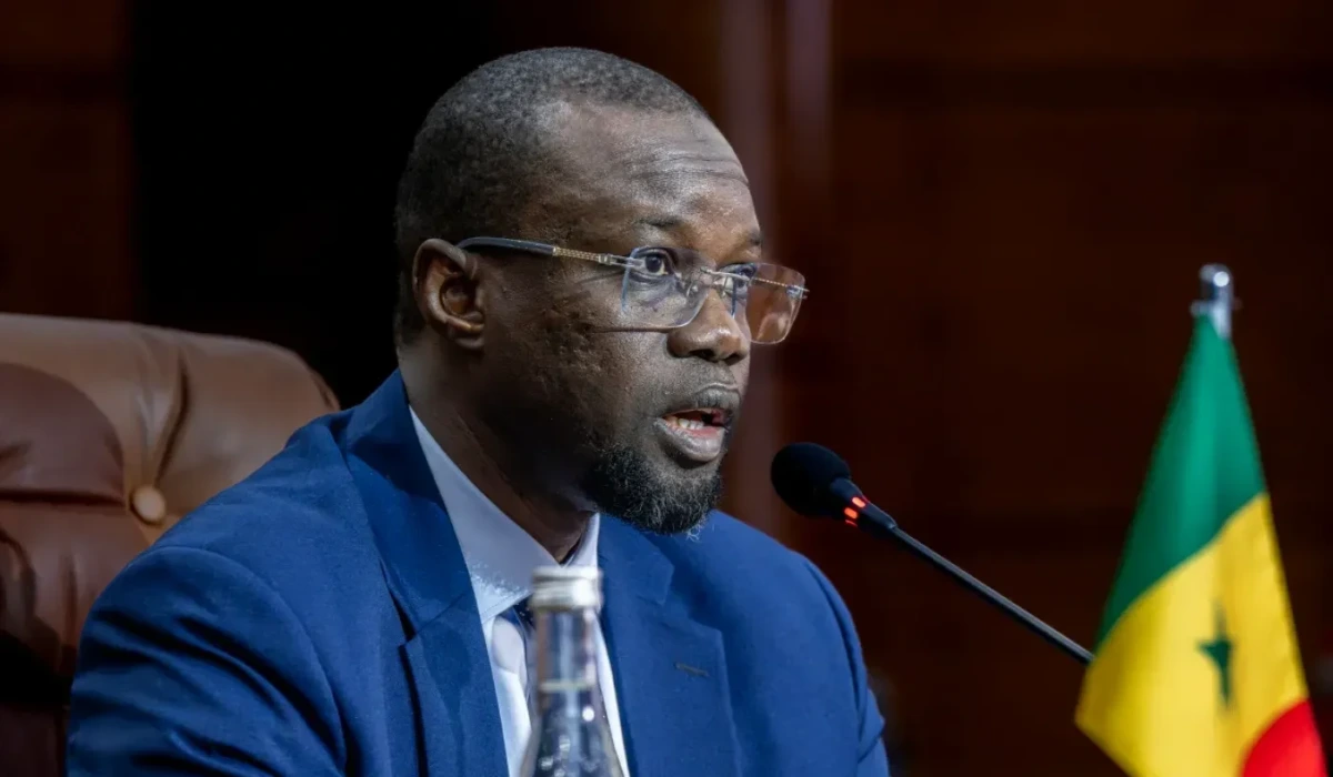Ousmane Sonko à l'Assemblée nationale sénégalaise