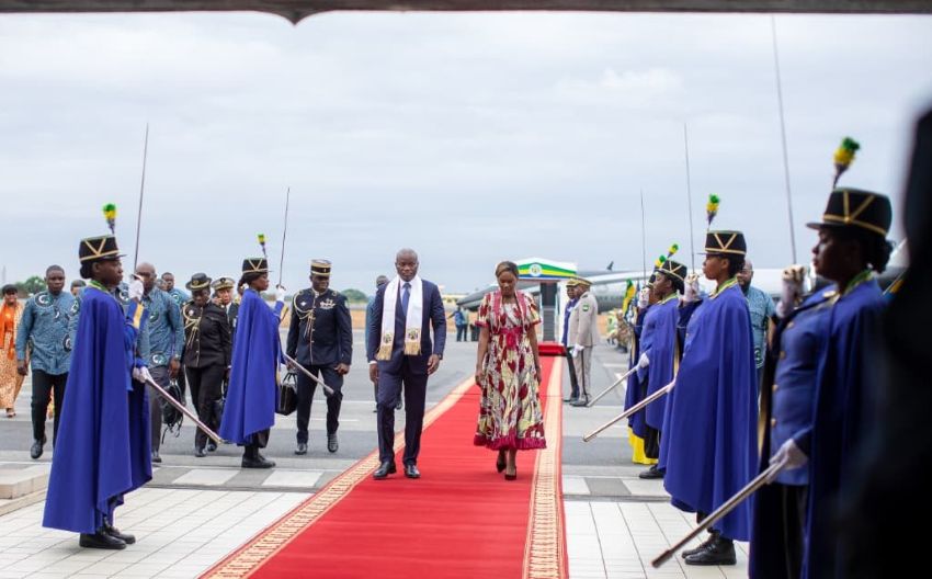 Le président Oligui Nguema de retour à Libreville après sa tournée africaine