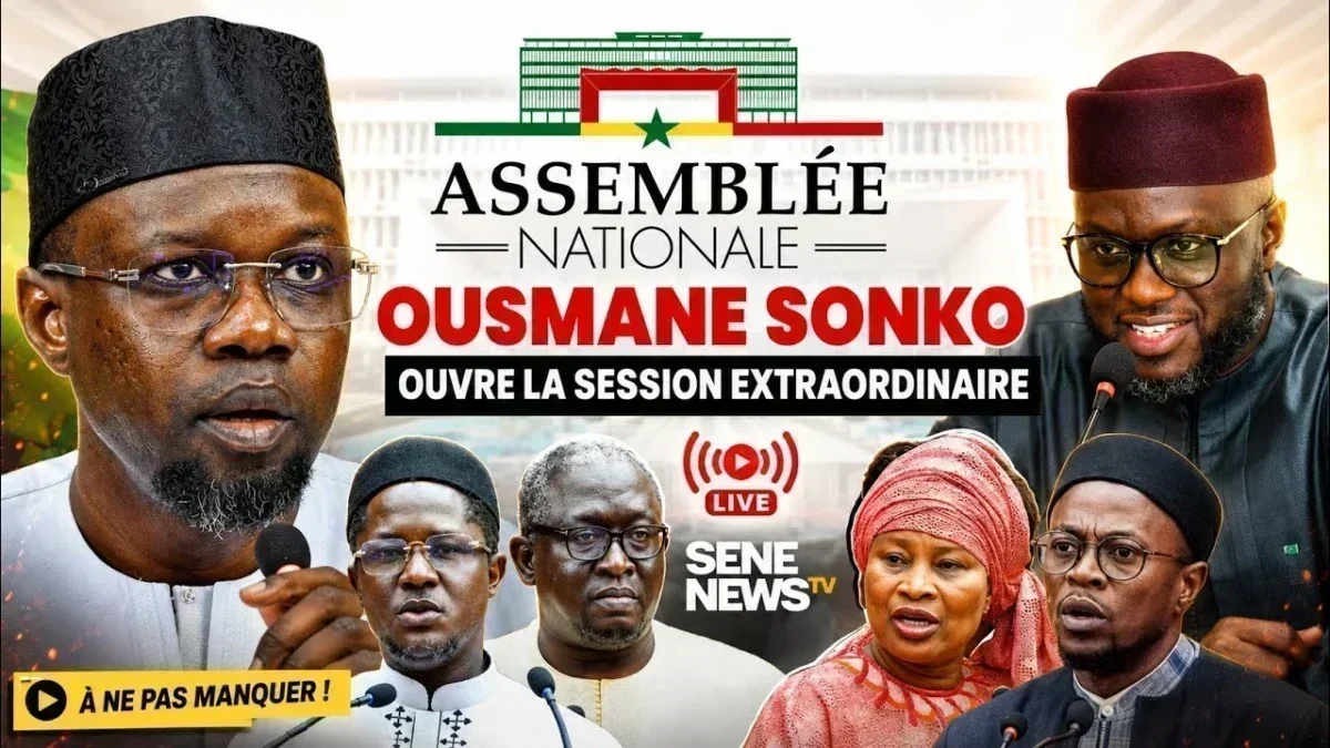 Hémicycle de l'Assemblée nationale lors d'une session parlementaire