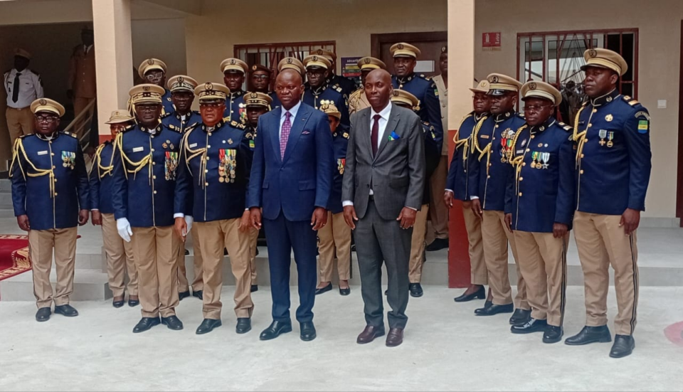 Inauguration du bâtiment annexe du Commandement en chef de la Sécurité pénitentiaire au Gabon