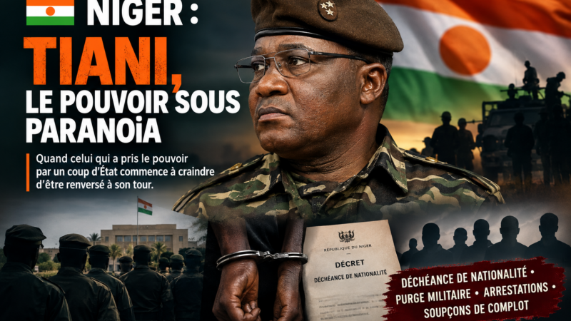 Après le putsch manqué du 29 août, la purge de Tiani bouleverse les équilibres au Niger