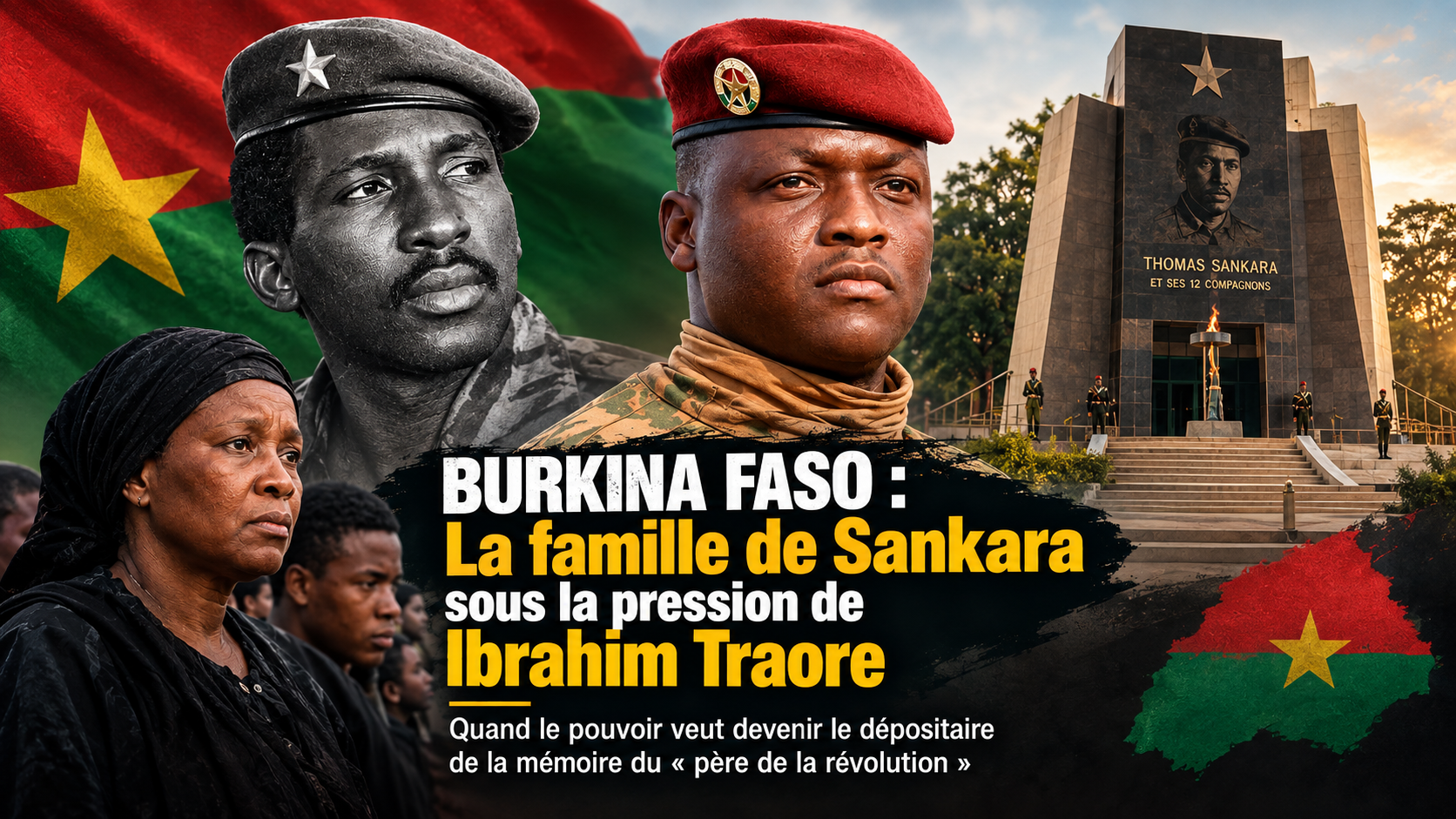 Au Burkina Faso, la mémoire de Thomas Sankara au cœur d&rsquo;un bras de fer entre l&rsquo;État et sa famille
